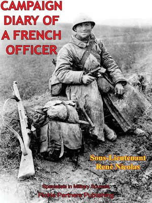cover image of Campaign Diary Of A French Officer